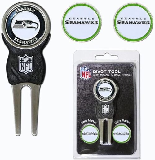 Team Golf NFL Divot Tool & 3 Golf Ball Markers Pack - Image 30